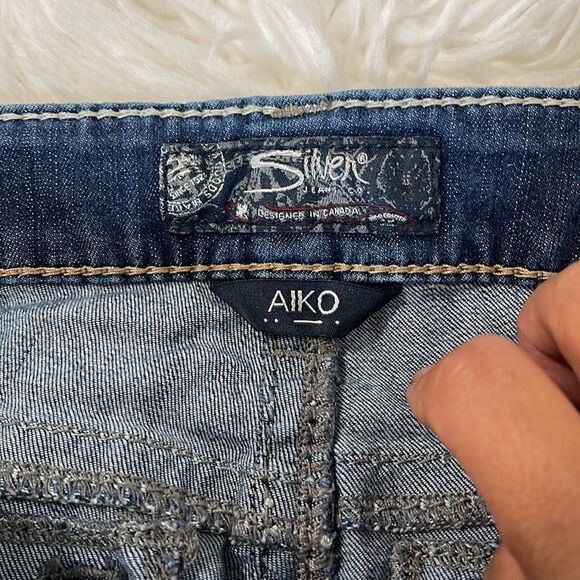 SILVER JEANS AIKO MID SLIM BOOT - Picture 6 of 12